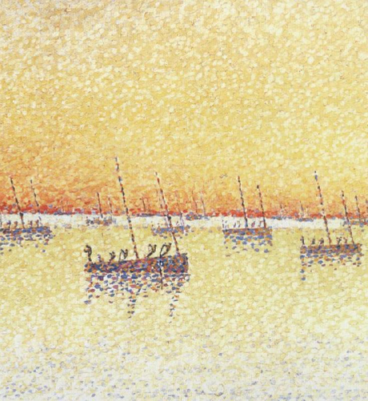 Paul Signac sardine fisbing